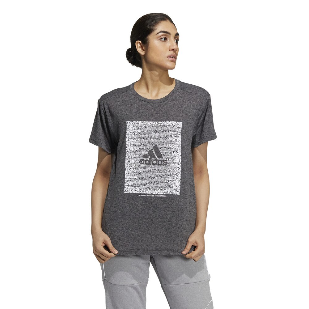 アディダス アディダス Adidas レディース Tシャツ レディース 半袖 マストハブ ワード Jko21 Gm07 スポーツ用品はスーパースポーツゼビオ