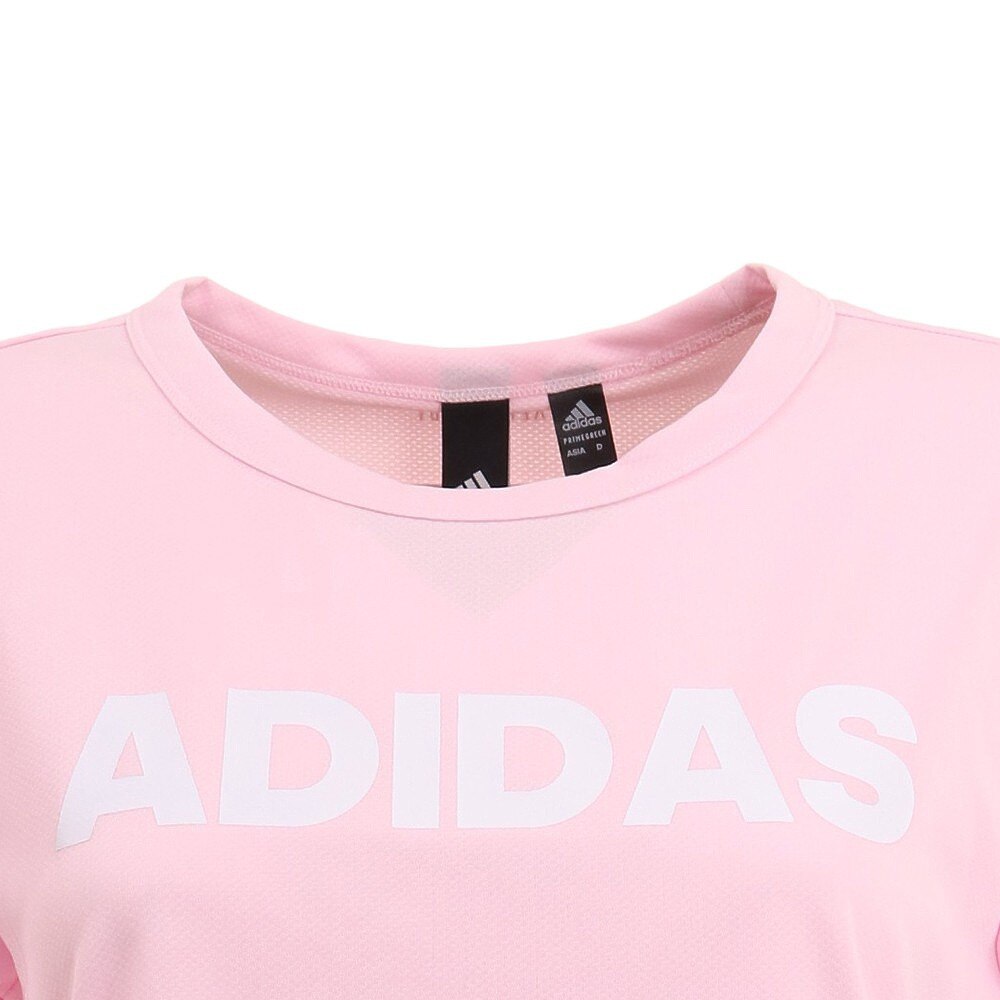 アディダス アディダス Adidas レディース Tシャツ レディース 半袖 Mh Cap Lin Gun30 Gq0580 スポーツ用品はスーパースポーツゼビオ