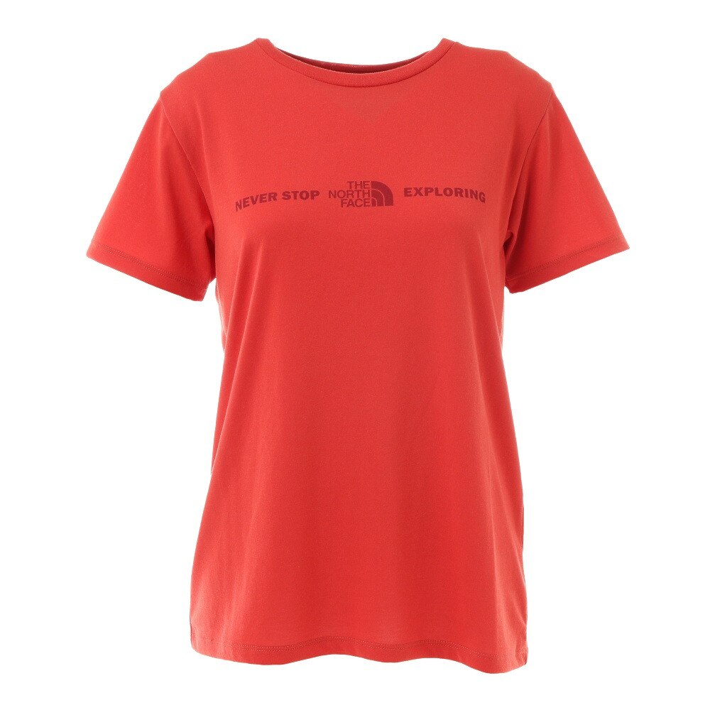  ショートスリーブ EXPLORATORY ロゴTシャツ NTW32083 SR