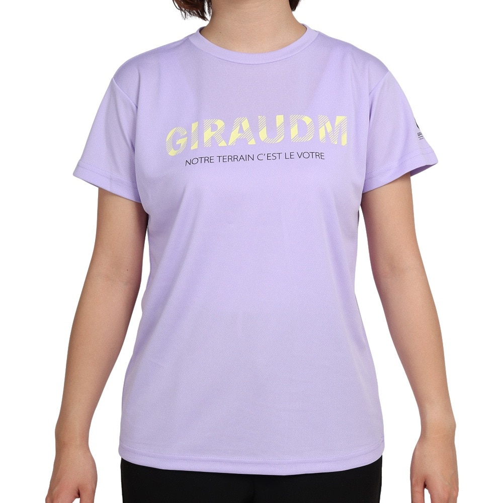 ジローム（GIRAUDM）（レディース）半袖Tシャツ レディース プリントメッシュTRG CT2S3372-TR864-DGCD LVD
