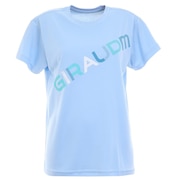 ジローム（GIRAUDM）（レディース）半袖Tシャツ レディース プリントメッシュTRG CT2S3373-TR864-DGCD LBLU