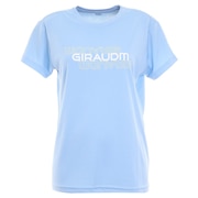 ジローム（GIRAUDM）（レディース）半袖Tシャツ レディース プリントメッシュTRG CT2S3374-TR864-DGCD LBLU