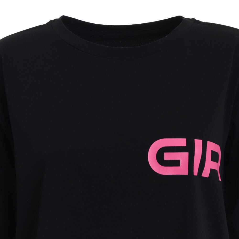 ジローム（GIRAUDM）（レディース）半袖Tシャツ レディース プリント天竺TBX CT2S3382-TR864-DGCD BLK
