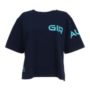 ジローム（GIRAUDM）（レディース）半袖Tシャツ レディース プリント天竺TBX CT2S3382-TR864-DGCD NVY