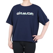 ジローム（GIRAUDM）（レディース）半袖Tシャツ レディース プリント天竺TBX CT2S3383-TR864-DGCD NVY