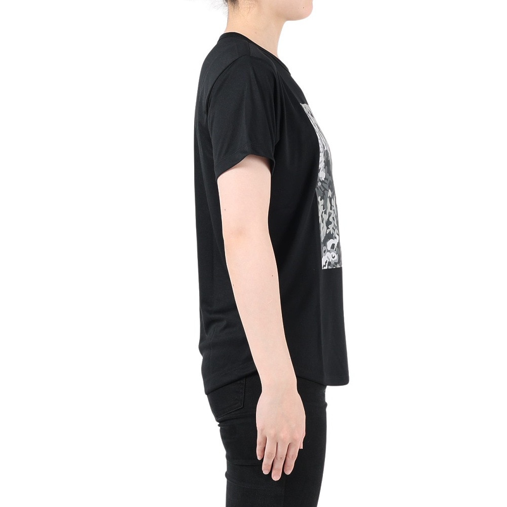 アディダス（adidas）（レディース）半袖シャツ レディース シーズナル ルーズフィット インターロック BUJ55-IA5196