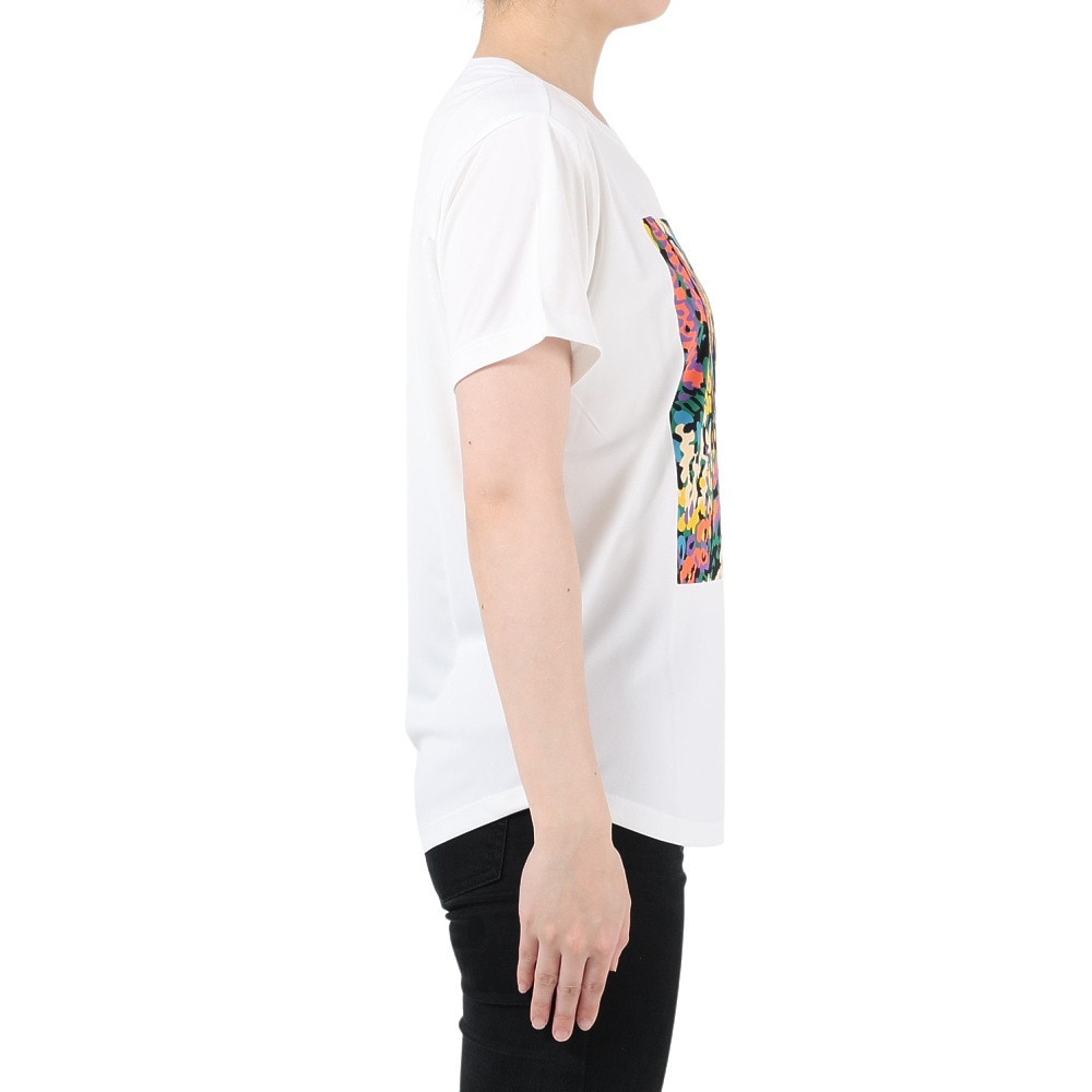 アディダス（adidas）（レディース）半袖シャツ レディース シーズナル ルーズフィット インターロック BUJ55-IA5199