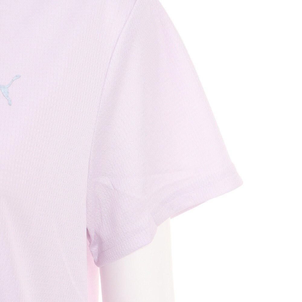 プーマ（PUMA）（レディース）半袖Tシャツ レディース ランニング フェイヴァリット 520181 17 LVD ラベンダー