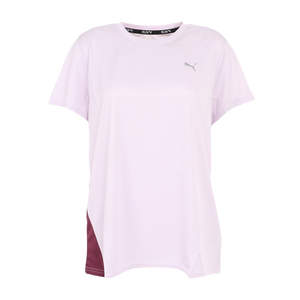プーマ（PUMA）（レディース）半袖Tシャツ レディース ランニング フェイヴァリット 520181 17 LVD ラベンダー