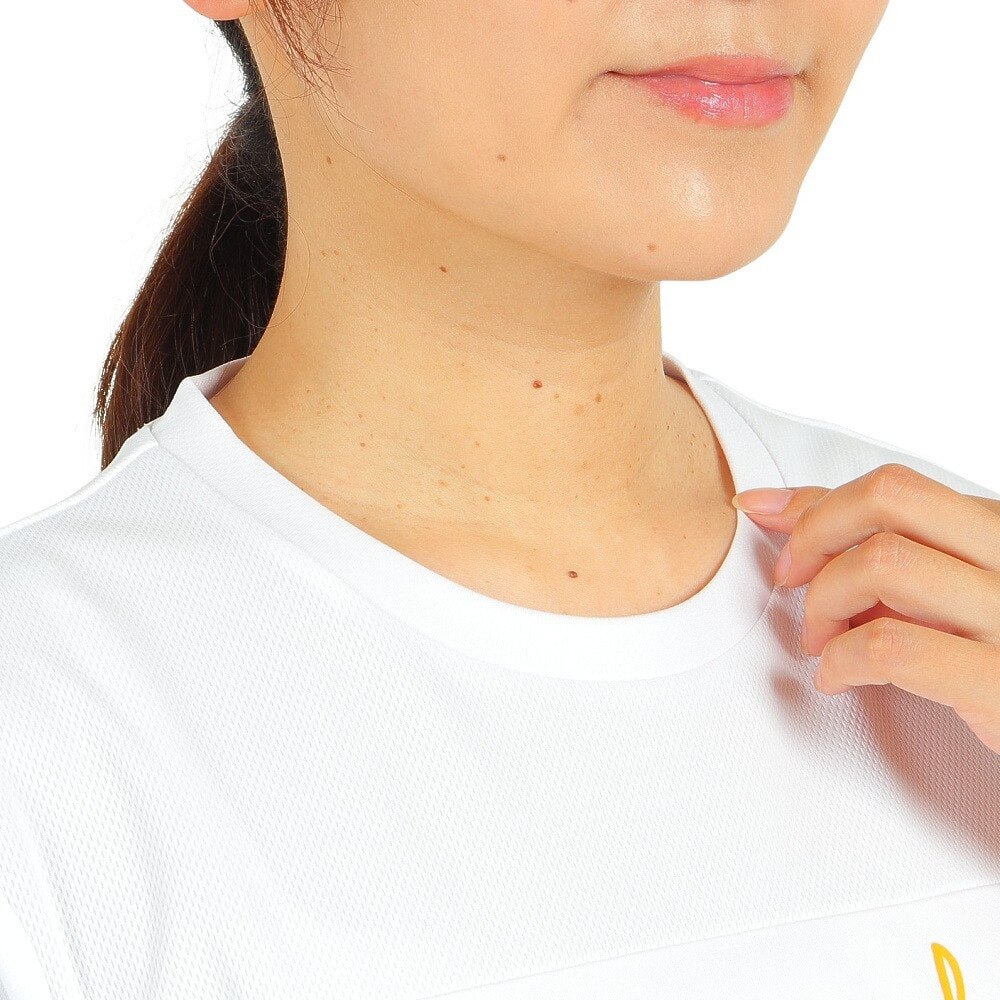 ルコックスポルティフ（lecoqsportif）（レディース）半袖シャツ レディース EXcDRY D-Tec QMWVJA05 WH