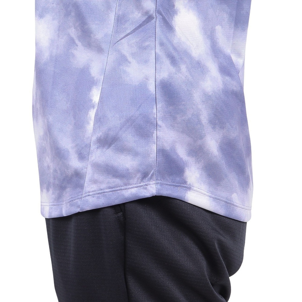 ジローム（GIRAUDM）（レディース）ドライプラスクール SHINE BLOCK メッシュ半袖Tシャツ CT4S0050-TR864-GRSD NVY