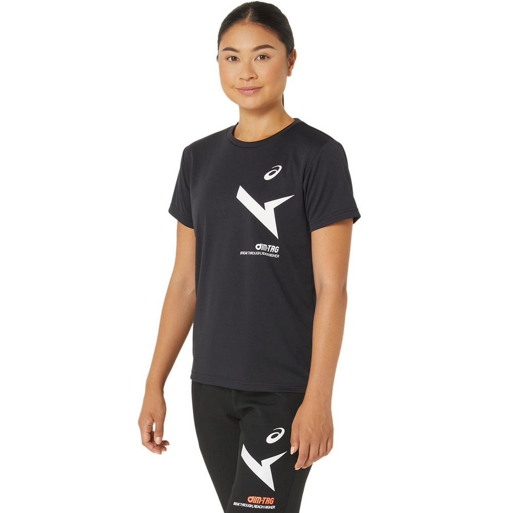 アシックス（ASICS）（レディース）ウイメンズ A-I-M ドライ半袖シャツ 2032C977.001