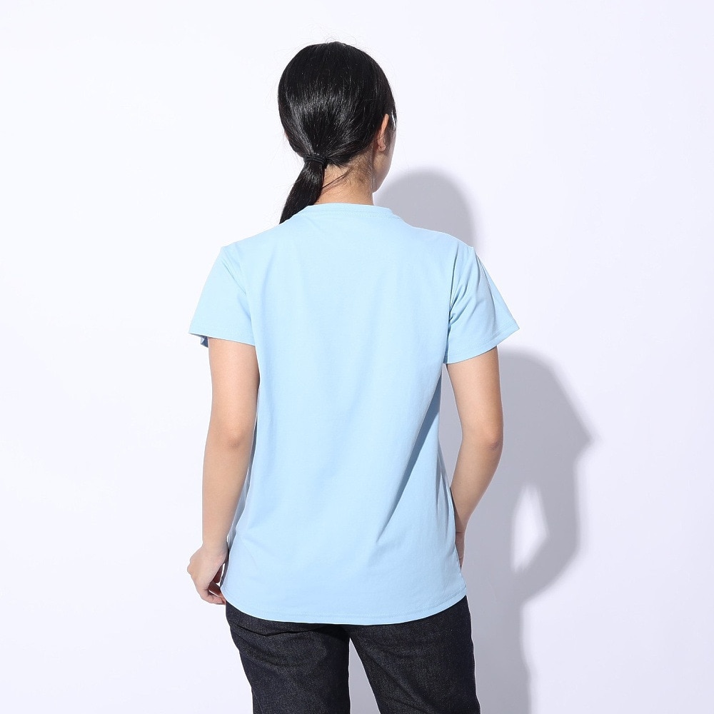 ジローム（GIRAUDM）（レディース）ドライプラス JERSEY プリント Tシャツ CT4S0051-TR864-GRCD LBLU