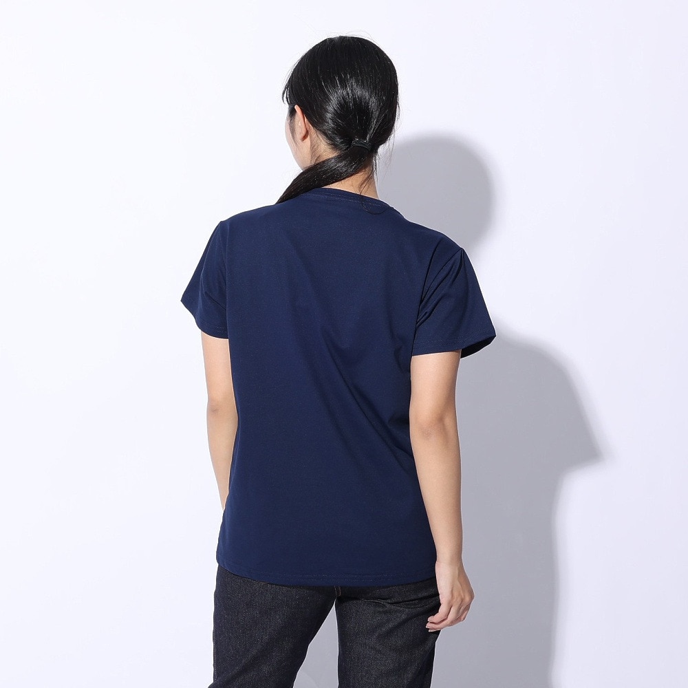 ジローム（GIRAUDM）（レディース）ドライプラス JERSEY プリント Tシャツ CT4S0051-TR864-GRCD NVY