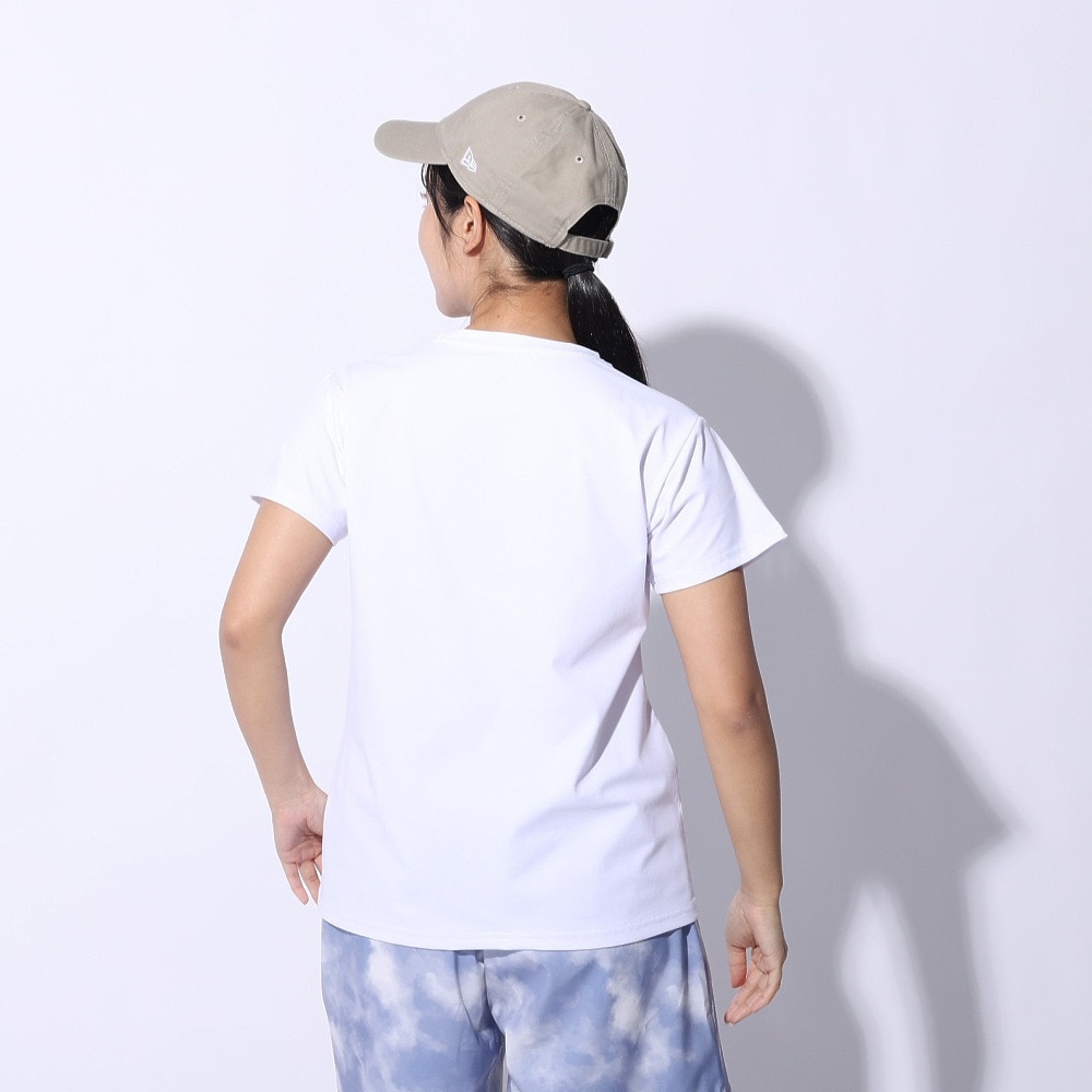 ジローム（GIRAUDM）（レディース）ドライプラス JERSEY プリント Tシャツ CT4S0051-TR864-GRCD WHT