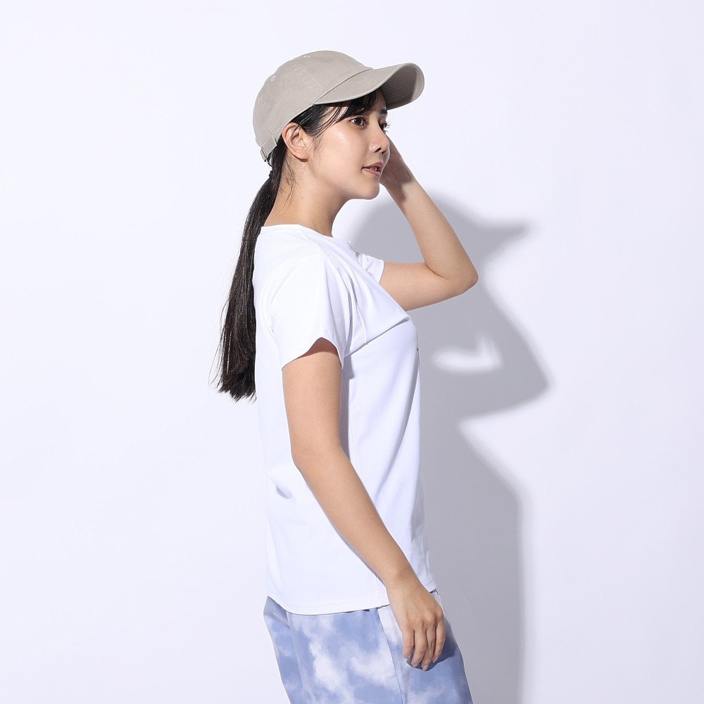 ジローム（GIRAUDM）（レディース）ドライプラス JERSEY プリント Tシャツ CT4S0051-TR864-GRCD WHT