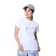 ジローム（GIRAUDM）（レディース）ドライプラス JERSEY プリント Tシャツ CT4S0051-TR864-GRCD WHT