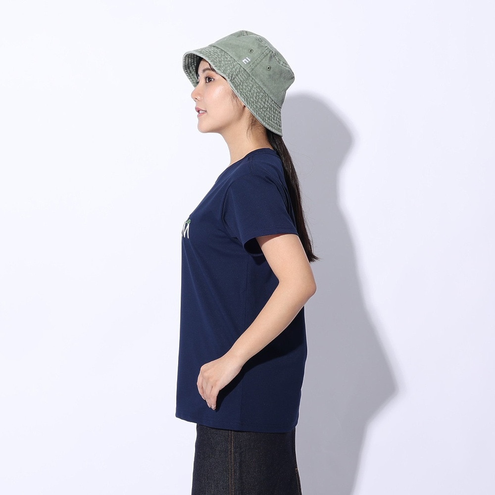 ジローム（GIRAUDM）（レディース）ドライプラス ジャージ プリント Tシャツ CT4S0052-TR864-GRCD NVY