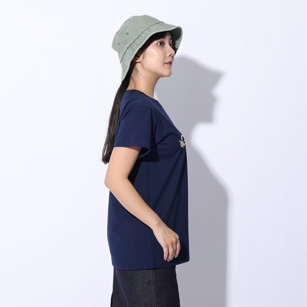 ジローム（GIRAUDM）（レディース）ドライプラス ジャージ プリント Tシャツ CT4S0052-TR864-GRCD NVY
