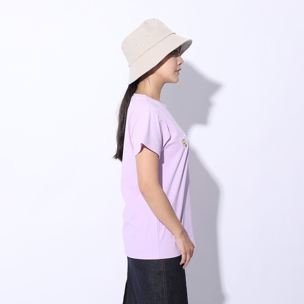 ジローム（GIRAUDM）（レディース）ドライプラス ジャージ プリント Tシャツ CT4S0052-TR864-GRCD PUL
