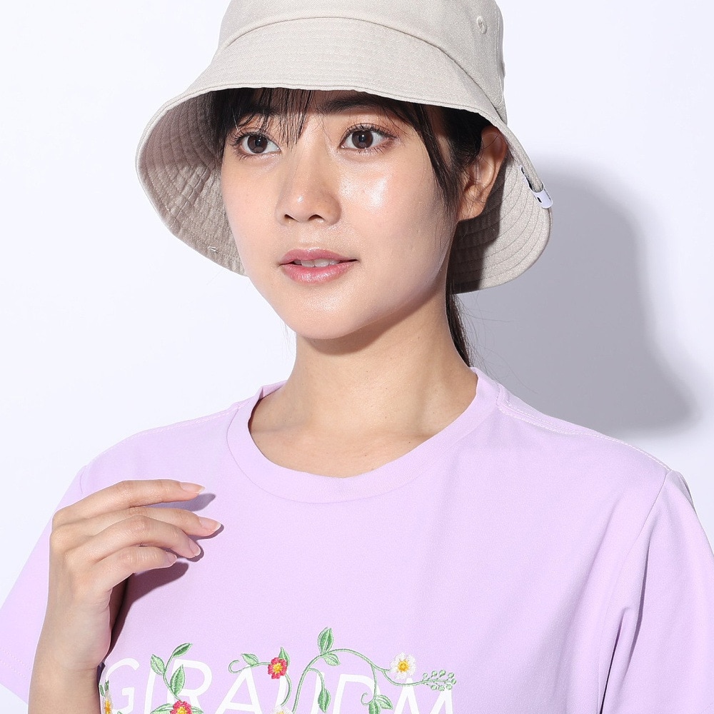 ジローム（GIRAUDM）（レディース）ドライプラス ジャージ プリント Tシャツ CT4S0052-TR864-GRCD PUL