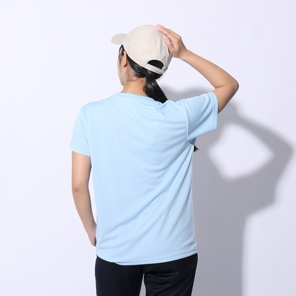 ジローム（GIRAUDM）（レディース）ドライプラス プリント メッシュ Tシャツ CT4S0054-TR864-GRCD LBLU