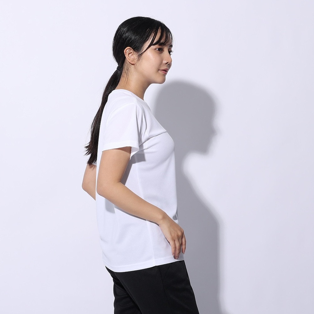 ジローム（GIRAUDM）（レディース）ドライプラス プリント メッシュ Tシャツ CT4S0054-TR864-GRCD WHT