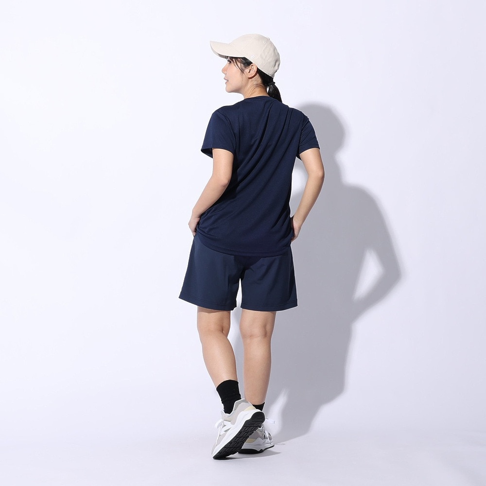 ジローム（GIRAUDM）（レディース）ドライプラス プリントメッシュ Tシャツ CT4S0055-TR864-GRCD NVY