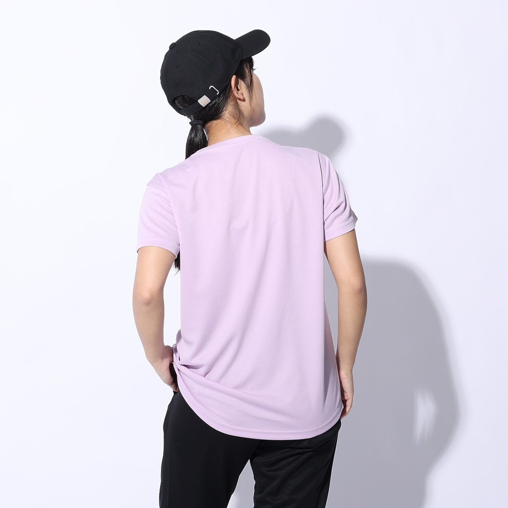 ジローム（GIRAUDM）（レディース）ドライプラス プリントメッシュ Tシャツ CT4S0055-TR864-GRCD PUL