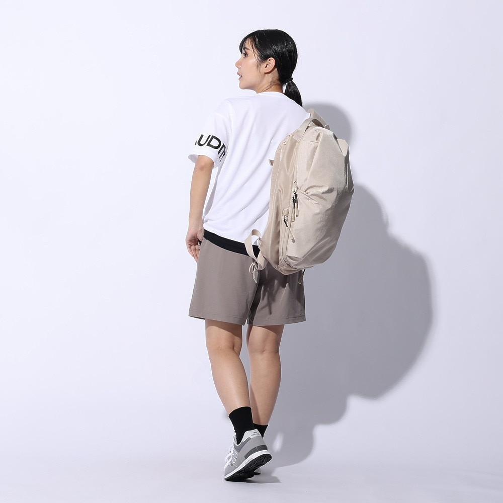 ジローム（GIRAUDM）（レディース）ドライプラス プリントメッシュ Tシャツ CT4S0057-TR864-GRCD WHT
