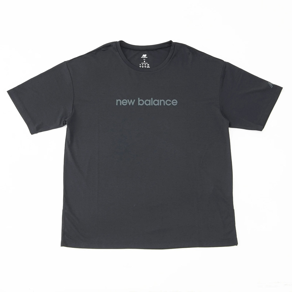 ニューバランス（new balance）（レディース）Hyper Density オーバーサイズ ショートスリーブTシャツ WT41140BKH