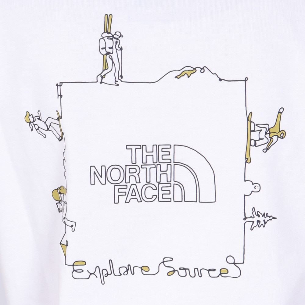 ノースフェイス（THE NORTH FACE）（レディース）半袖 エクスプロールソース サーキュレーションTシャツ  NTW32392 WT