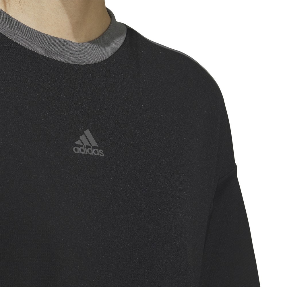 アディダス（adidas）（レディース）シーズナル スポーツウェア ルーズフィット カラーブロック 半袖Tシャツ JSY14-IM8728