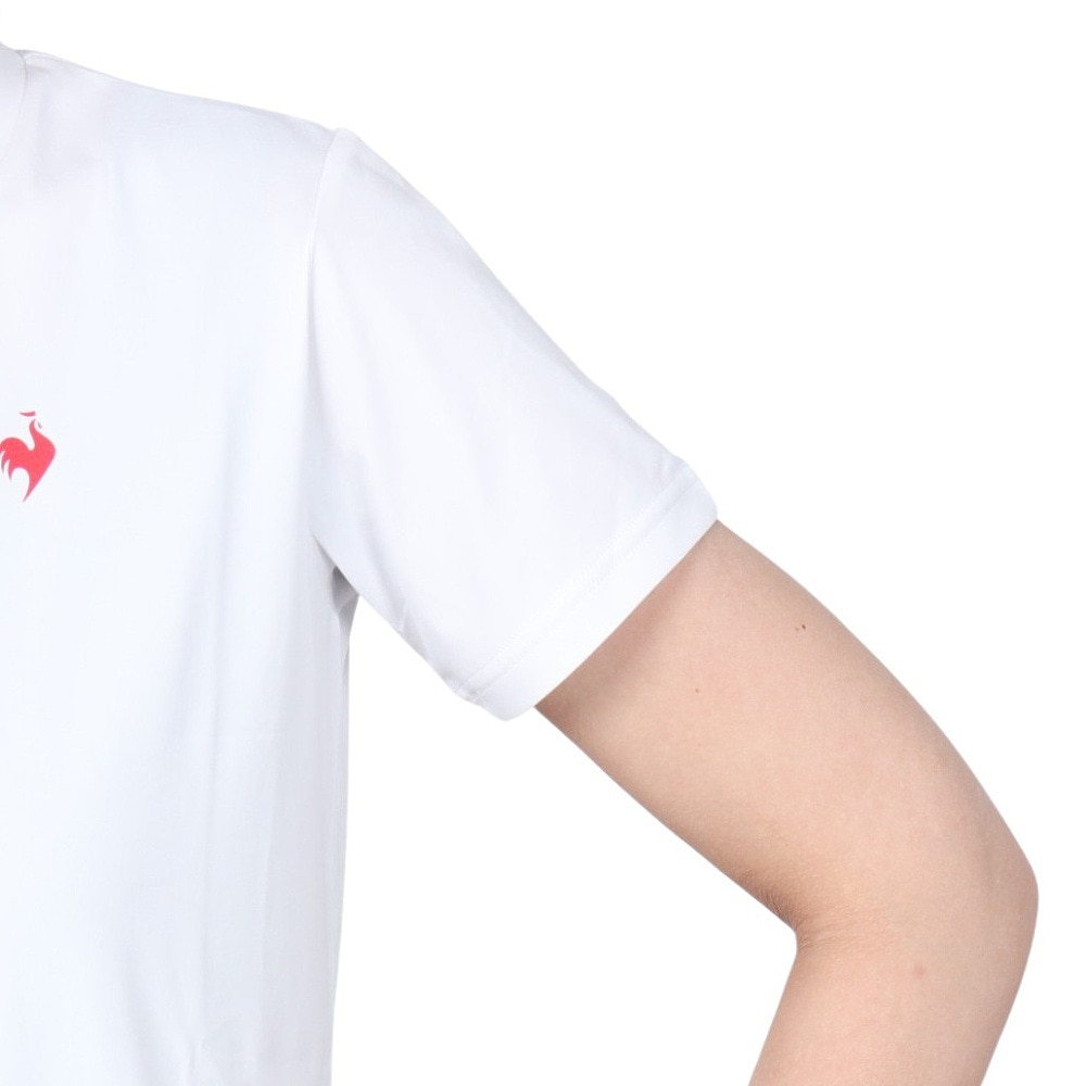 ルコックスポルティフ（lecoqsportif）（レディース）サンスクリーン 半袖Tシャツ QMWXJA05 WH