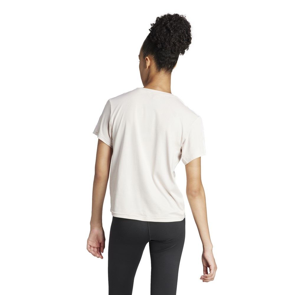 アディダス（adidas）（レディース）AEROREADY トレイン エッセンシャルズ スリーストライプス 半袖Tシャツ BUT04-IS4214