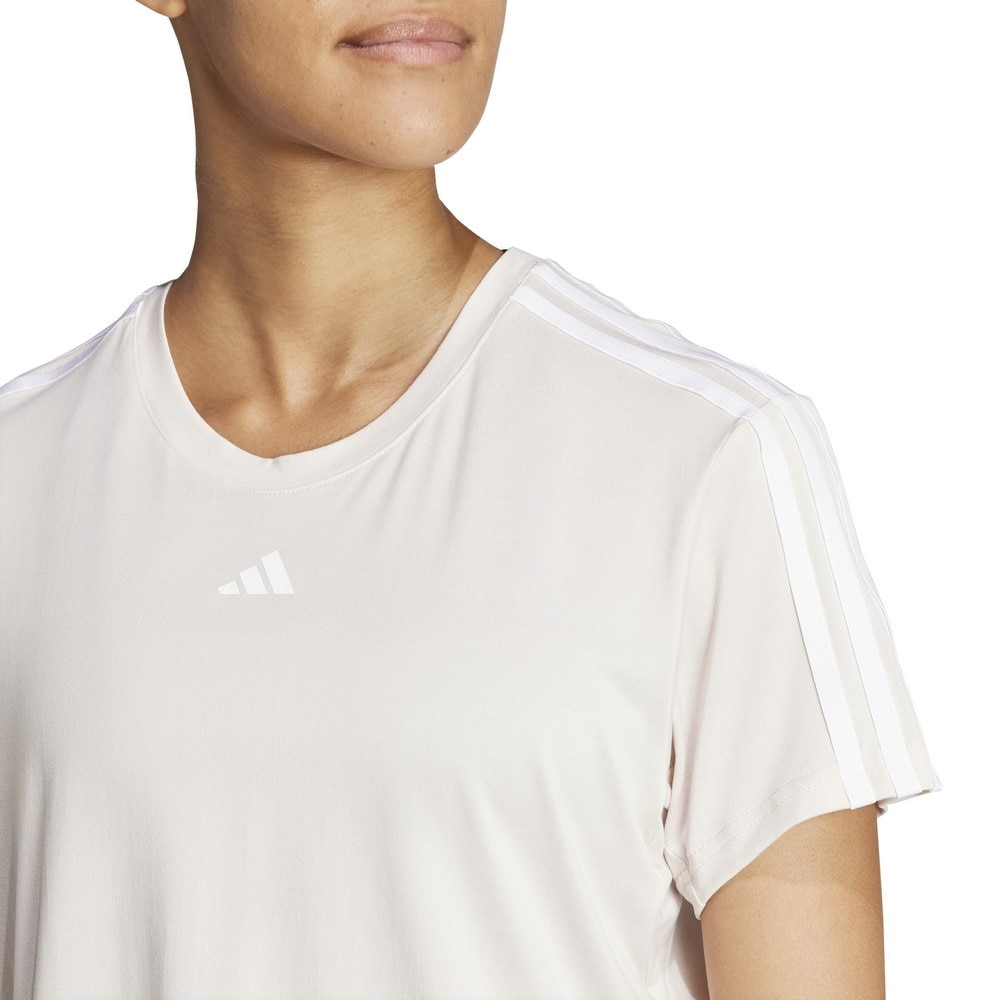 アディダス（adidas）（レディース）AEROREADY トレイン エッセンシャルズ スリーストライプス 半袖Tシャツ BUT04-IS4214