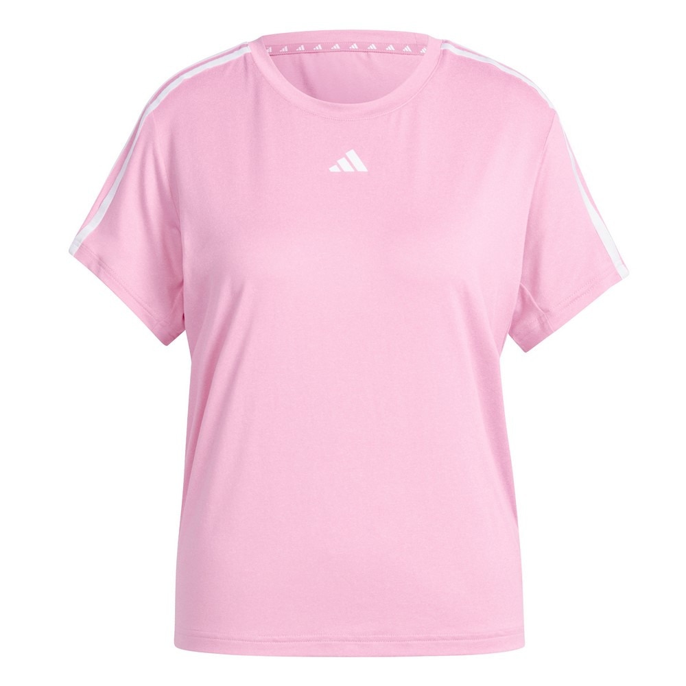 アディダス（adidas）（レディース）AEROREADY トレイン エッセンシャルズ スリーストライプス 半袖Tシャツ BUT04-IS4215