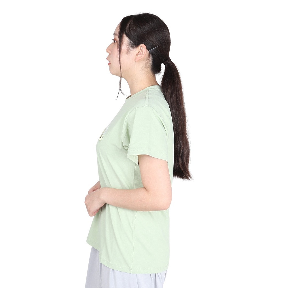 ジローム（GIRAUDM）（レディース）ドライプラス ジャージー プリント 半袖Tシャツ CT4S0094-TR864-GRCD GRN