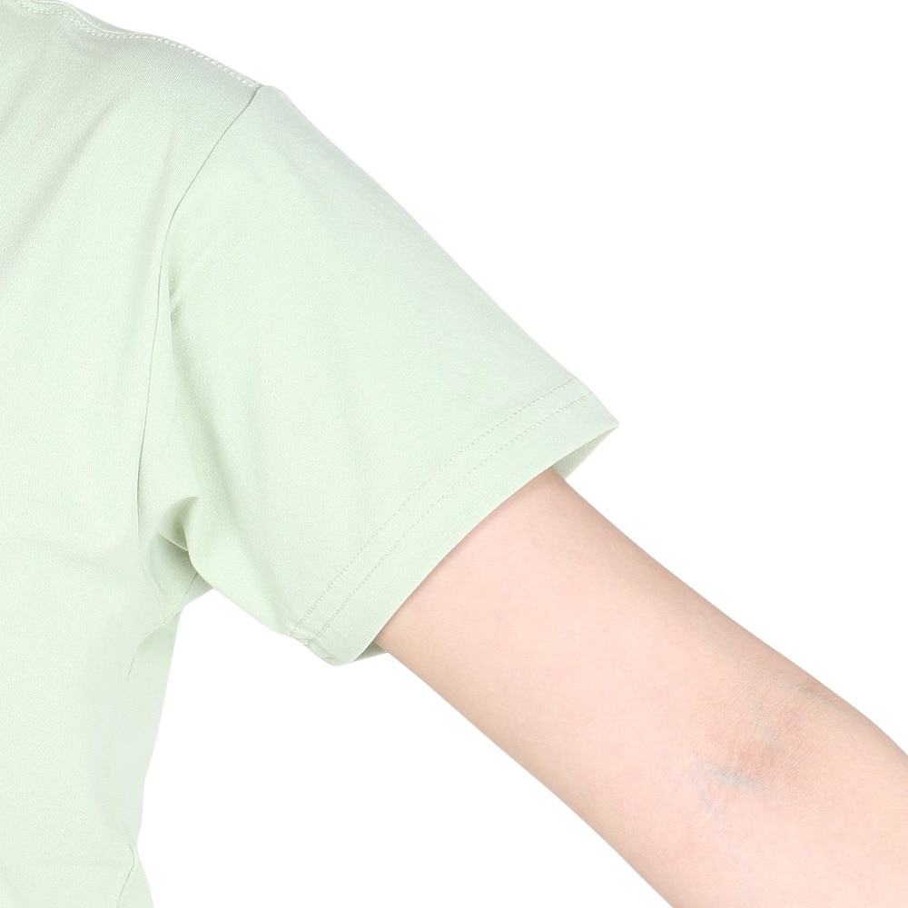 ジローム（GIRAUDM）（レディース）ドライプラス ジャージー プリント 半袖Tシャツ CT4S0094-TR864-GRCD GRN