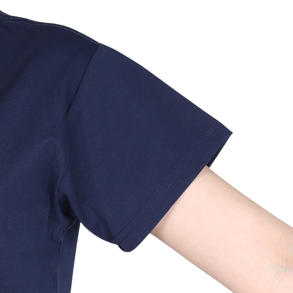 ジローム（GIRAUDM）（レディース）ドライプラス ジャージー プリント 半袖Tシャツ CT4S0094-TR864-GRCD NVY