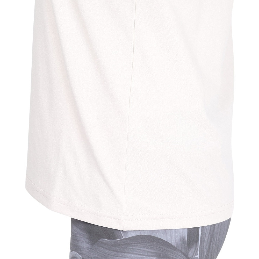 ジローム（GIRAUDM）（レディース）ドライプラス ジャージー プリント 半袖Tシャツ CT4S0095-TR864-GRCD BEG
