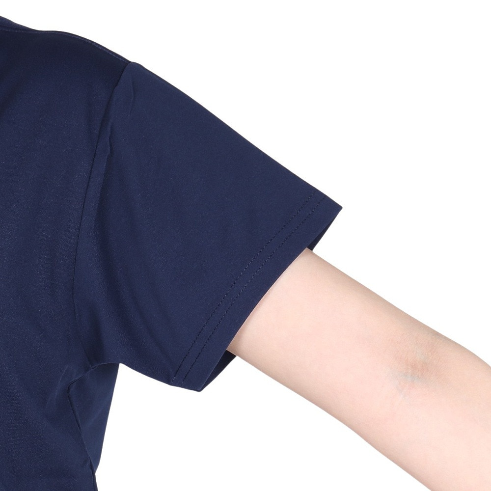 ジローム（GIRAUDM）（レディース）ドライプラス ジャージー プリント 半袖Tシャツ CT4S0095-TR864-GRCD NVY