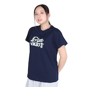 (レディース)ドライプラス ジャージー プリント 半袖Tシャツ CT4S0095-TR864-GRCD