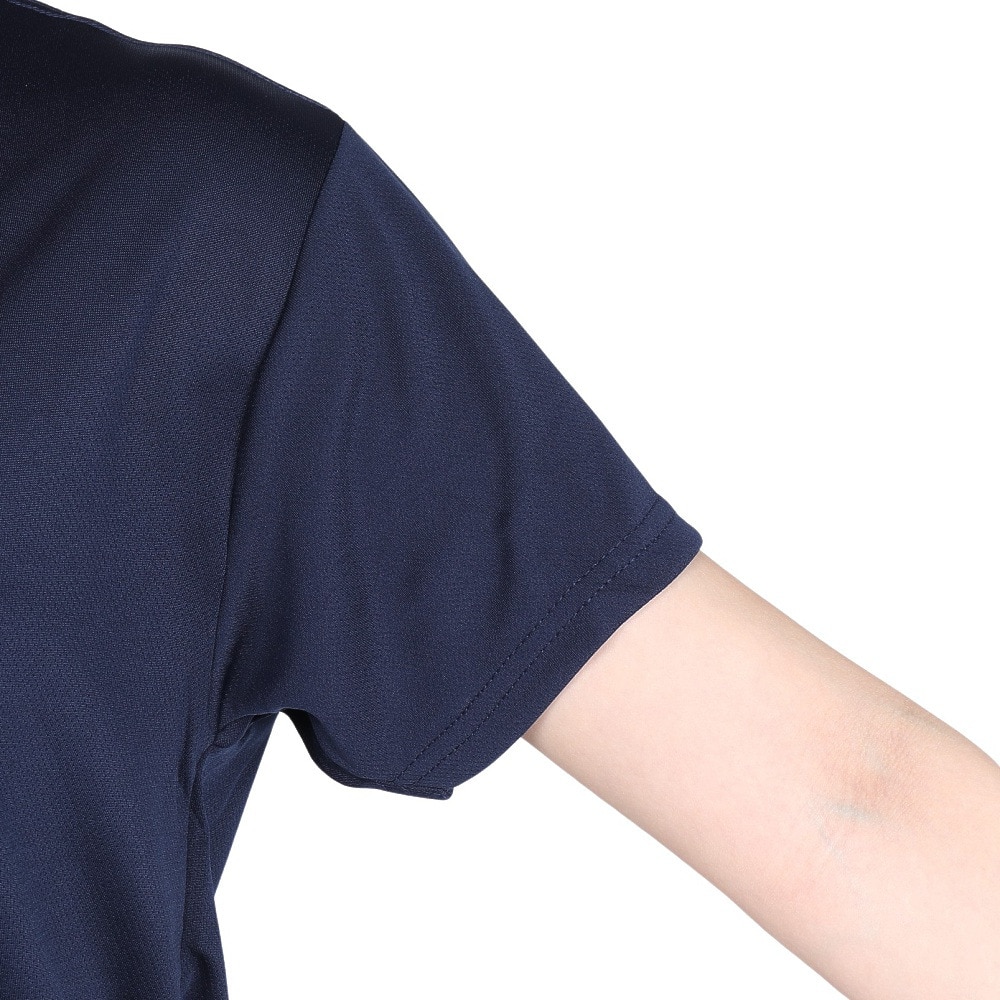 ジローム（GIRAUDM）（レディース）ドライプラス プリント メッシュ 半袖Tシャツ CT4S0096-TR864-GRCD NVY