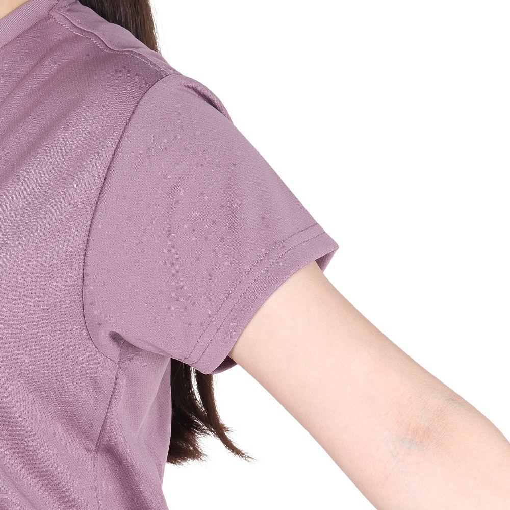 ジローム（GIRAUDM）（レディース）ドライプラス プリント メッシュ 半袖Tシャツ CT4S0096-TR864-GRCD PUL