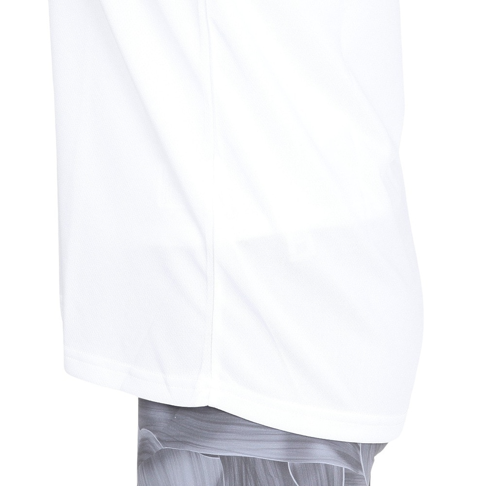 ジローム（GIRAUDM）（レディース）ドライプラス プリント メッシュ 半袖Tシャツ CT4S0096-TR864-GRCD WHT