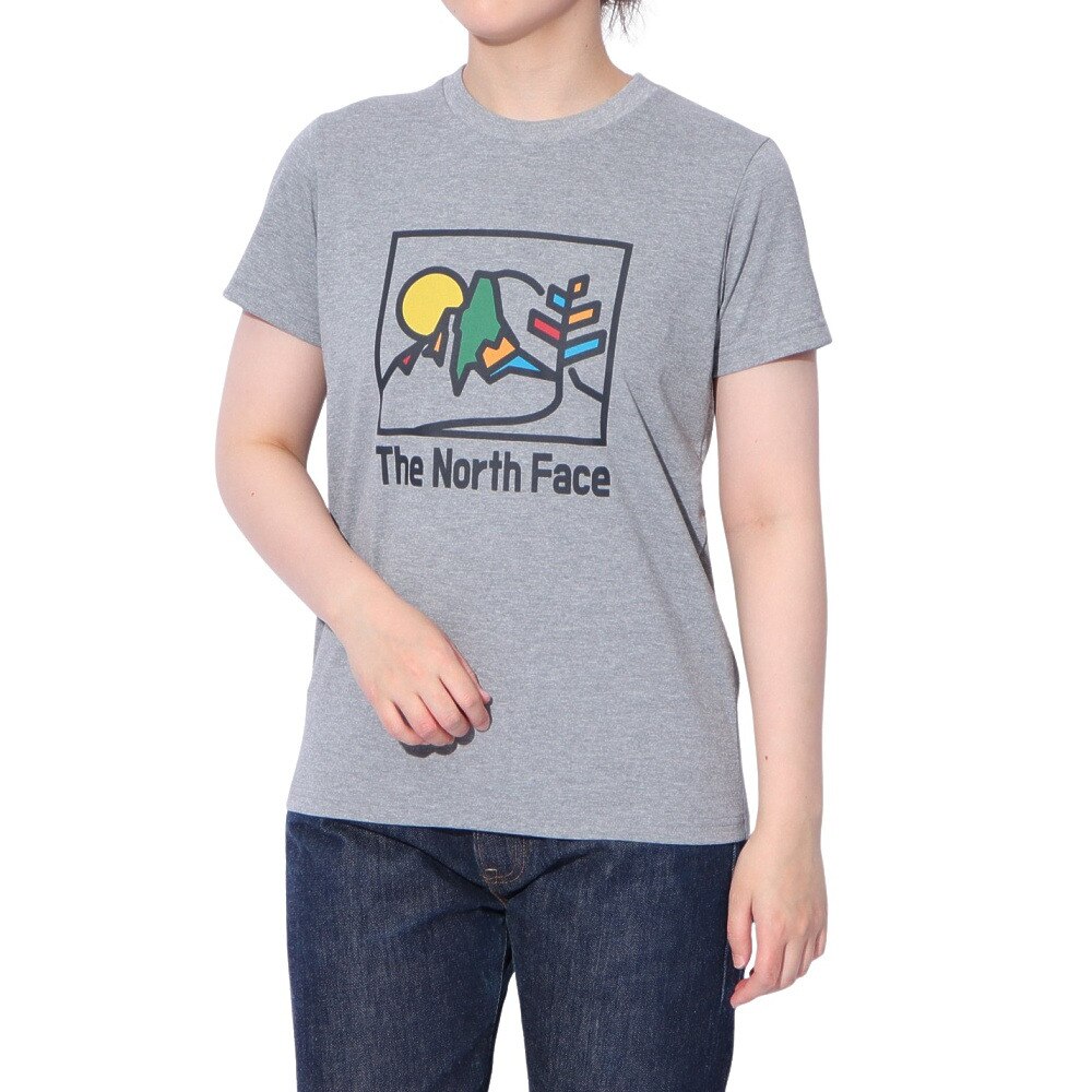 ノースフェイス中綿ベスト水色レディース日本XLサイズ相当24時間発送