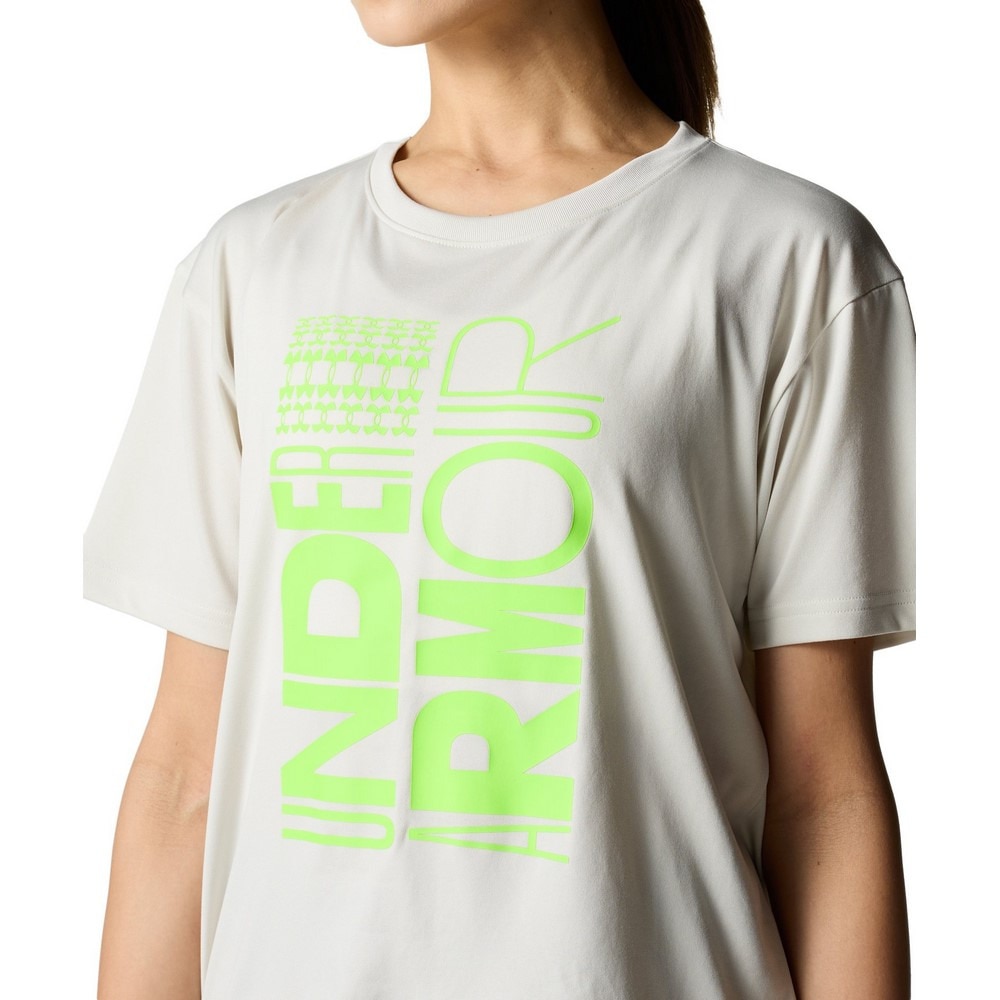 アンダーアーマー（UNDER ARMOUR）（レディース）テック ボックス グラフィック Tシャツ 6001333 110