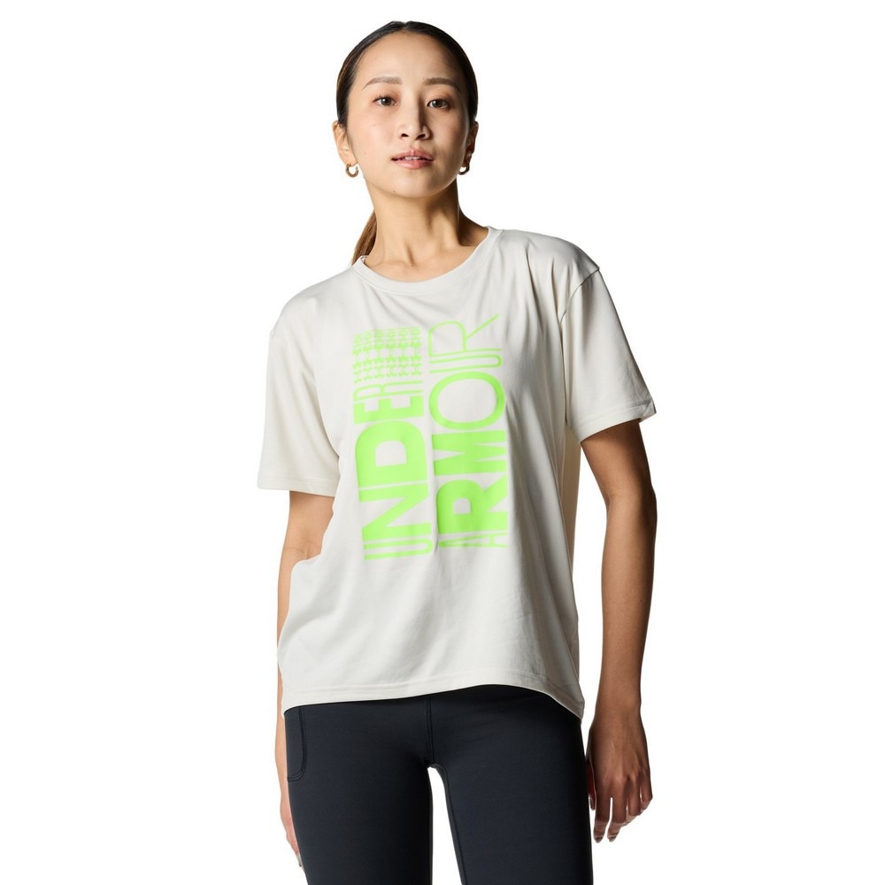 アンダーアーマー（UNDER ARMOUR）（レディース）テック ボックス グラフィック Tシャツ 6001333 110