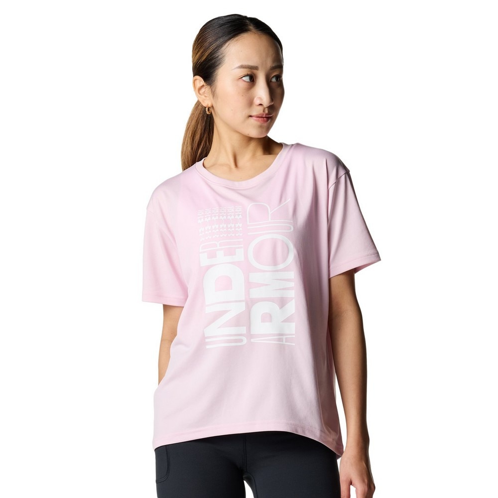 アンダーアーマー（UNDER ARMOUR）（レディース）テック ボックス グラフィック Tシャツ 6001333 647